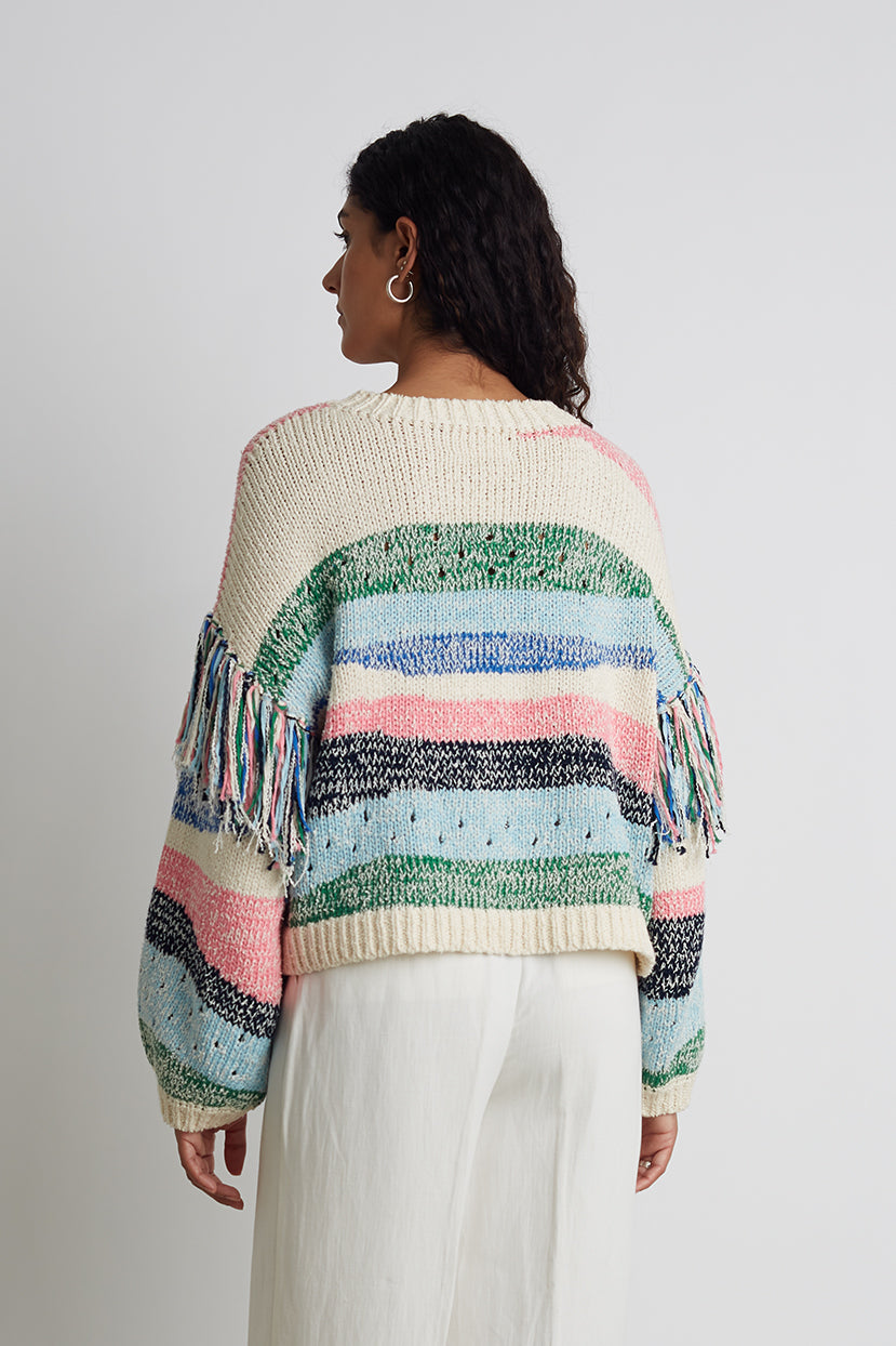 ZORA SWEATER | MULTI-COLOR – Eleven Six Knits