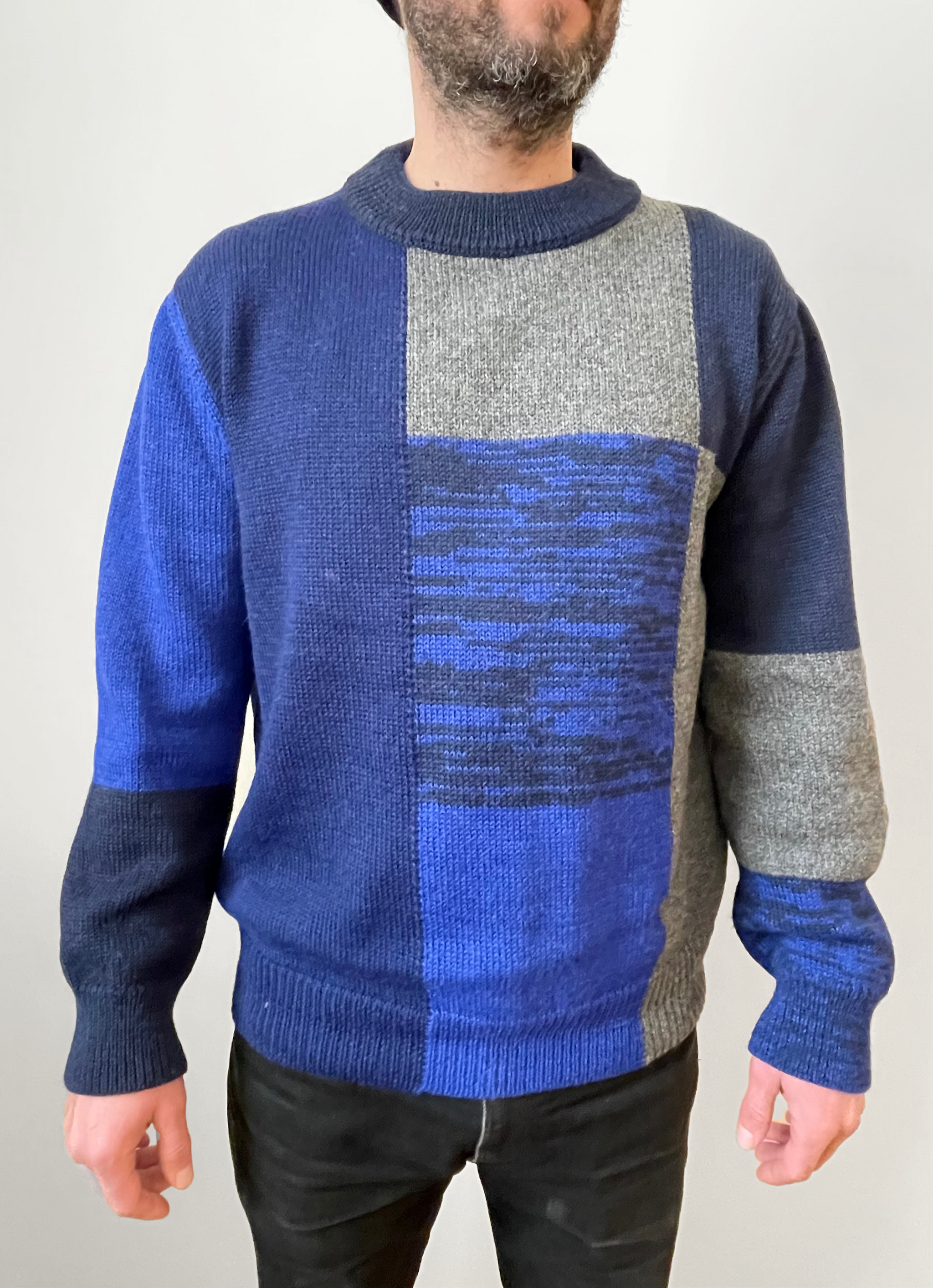 Stacked Sweater Blue ブルー　青色 IMG_2600_2048x.png?v=1641930352