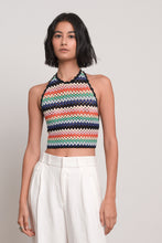 Load image into Gallery viewer, MILA HALTER CROCHET TOP | ARCHIVE
