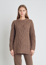 Load image into Gallery viewer, NYLA SWEATER | DUSTY CHOC
