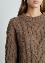 Load image into Gallery viewer, NYLA SWEATER | DUSTY CHOC
